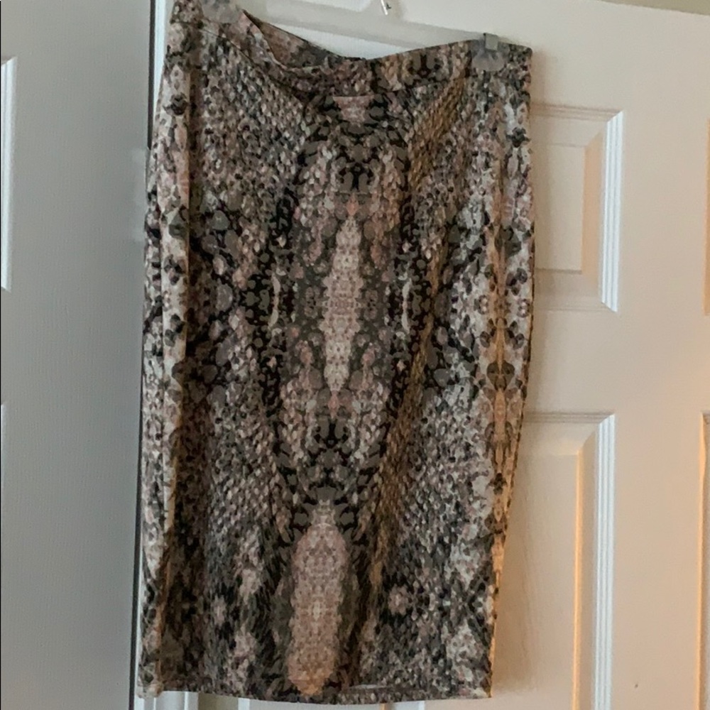 Printed skirt